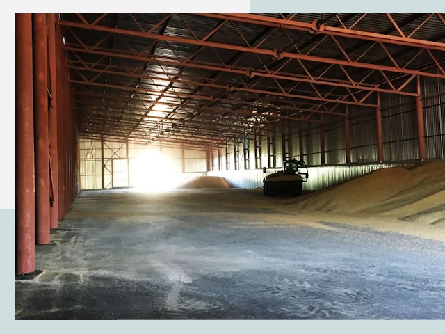 Строительство зернохранилищ в Конаково