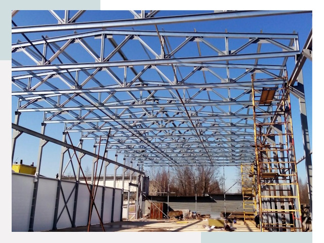 Строительство цехов в Конаково от 608 руб. под ключ