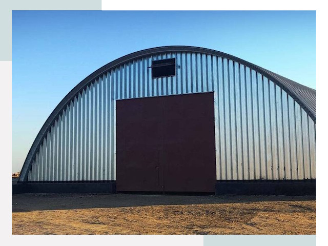 Арочные ангары в Конаково
