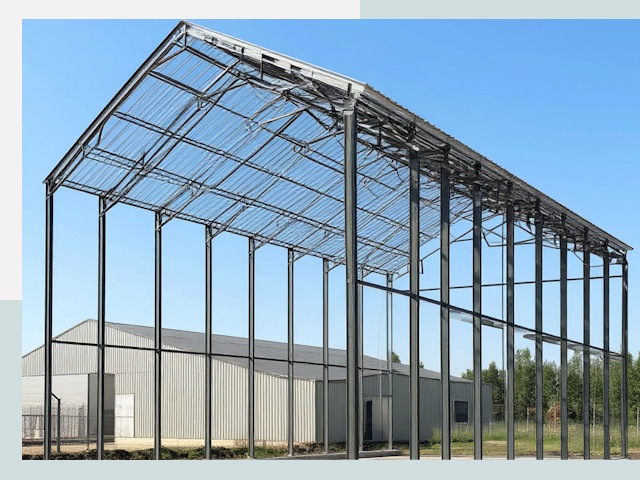 Прямо стенные ангары от СтальСтрой-Кнк по цене 608 руб.