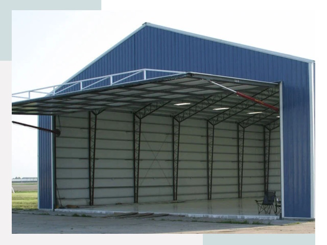 Прямо стенные ангары в Конаково