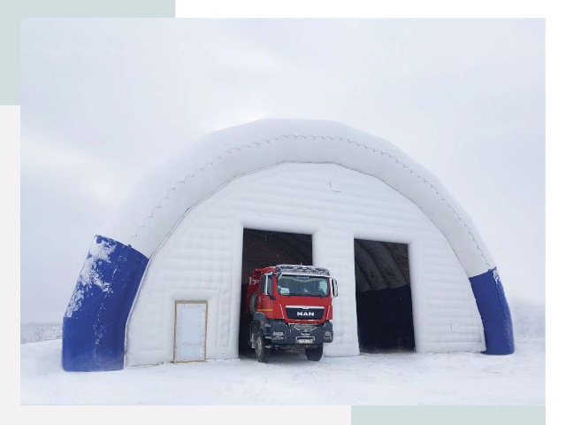 Мобильные ангары в Конаково