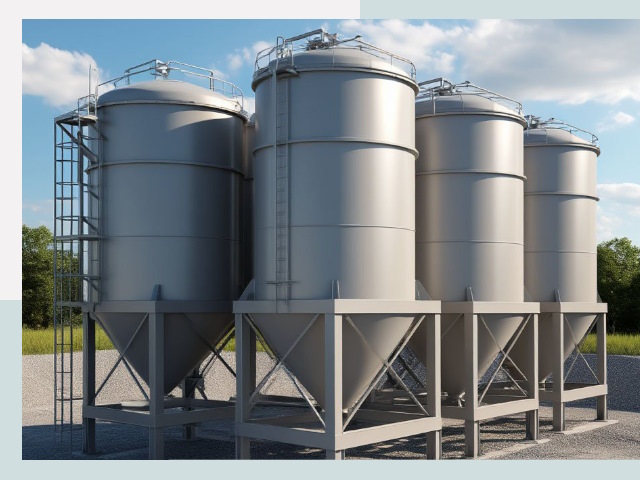 Металлические силосы от СтальСтрой-Кнк по цене 608 руб.