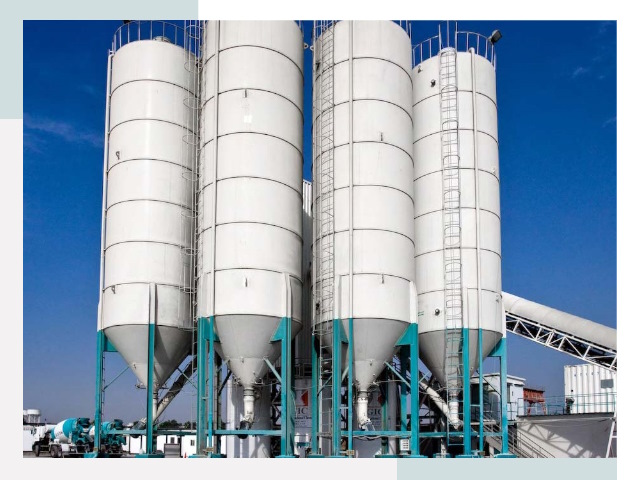 Строительство цементных силосов в Конаково