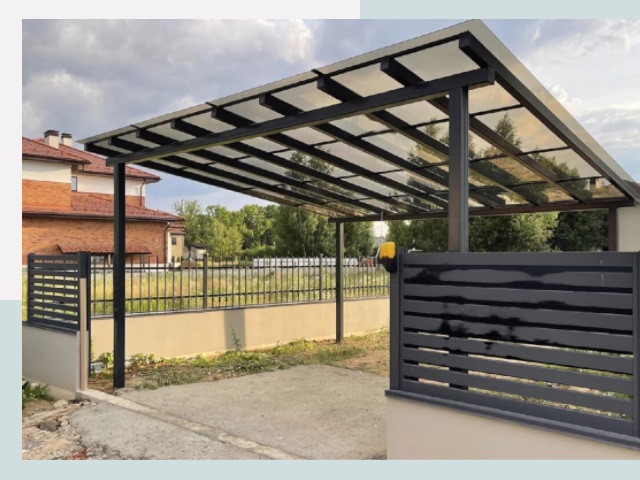 Металлические навесы в Конаково от 608 руб. за м²