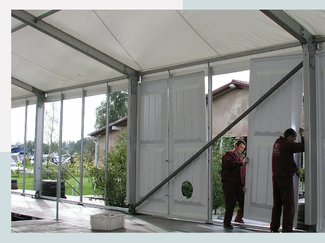 Быстро сборные шатры в Конаково от 608 руб. за м²