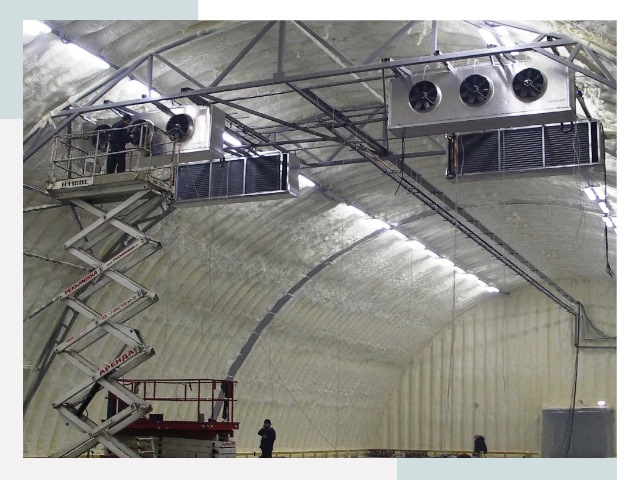 Оснащение ангаров в Конаково