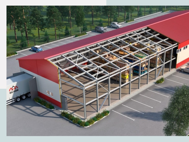 Проектирование ангаров в Конаково от 608 руб.